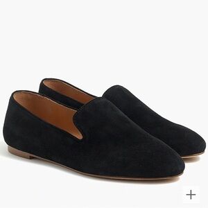 J Crew Suede Smoking Loafers